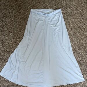 Real Essentials light baby blue long modest maxi skirt size XL